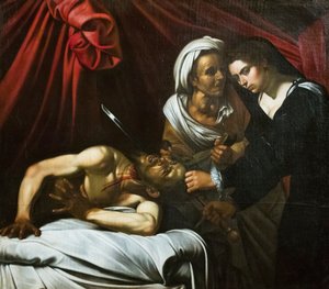 Judith beheads Holophernes