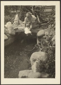 [Rapaz e pato]. de Louis Fleckenstein