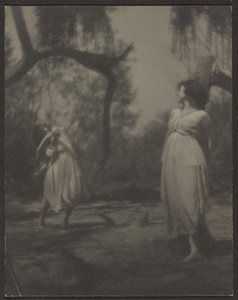 [Dançarinos no Jardim]. de Louis Fleckenstein