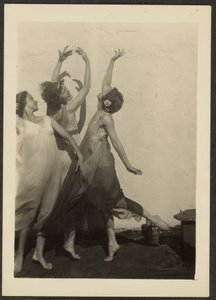 [Dançarinos no telhado]. de Louis Fleckenstein