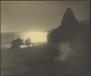 [Paisagem marítima nocturna]. de Louis Fleckenstein