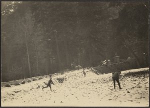 [Figuras na neve]. de Louis Fleckenstein