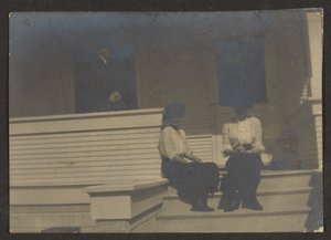 [Figuras num alpendre]. de Louis Fleckenstein