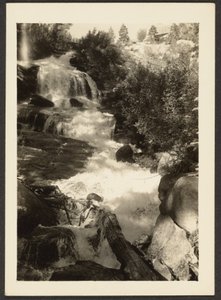 [Paisagem com cascata]. de Louis Fleckenstein
