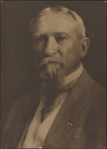 [Retrato de um homem barbudo] de Louis Fleckenstein
