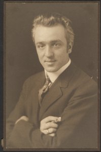 [Retrato de um homem a segurar um charuto]. de Louis Fleckenstein