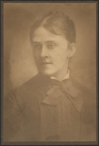 [Retrato de uma mulher de vestido com gravata]. de Louis Fleckenstein