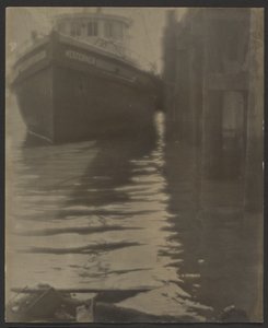 [Navio num porto] de Louis Fleckenstein