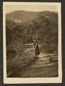 [Mulher no caminho]. de Louis Fleckenstein