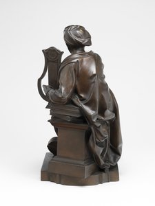 George Frideric Handel como Apollo de Louis Francois (after) Roubiliac