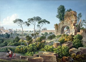 Vista do Monte Esquilino, Roma, c.1800