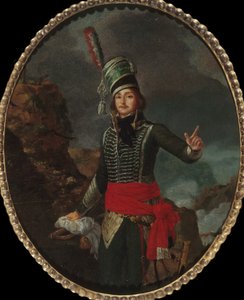 Retrato do general François Séverin Marceau-Desgraviers 1769-1796, c. 1796. de Louis François Sergent Marceau