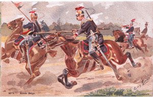 Lancers, Cartão Postal, 1920