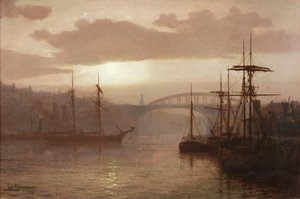 Porto de Sunderland, 1899 de Louis Grimshaw