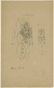 McVickers Theater, Chicago, Illinois, Sketch de Louis H. Sullivan