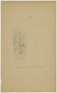 McVickers Theater, Chicago, Illinois, Sketch de Louis H. Sullivan