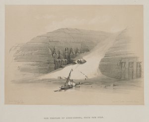 Egito e Núbia, Volume II: Templos Escavados de Abu Simbel, Núbia de Louis Haghe