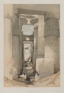 Egito e Núbia, Volume II: Karnak de Louis Haghe