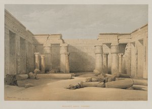 Egito e Núbia, Volume II: Medinet Abou, Tebas, 1847.