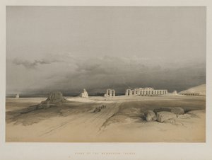 Egito e Núbia, Volume II: Ruínas de Memnonium, Tebas, 1847.