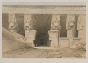 Egito e Núbia, Volume I: Dendera, 1847. de Louis Haghe