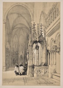 Esboços na Bélgica e na Alemanha, Primeira Série, O Poço Sagrado na Catedral de Ratisbona de Louis Haghe