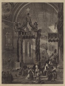 St Peters Day em Roma de Louis Haghe