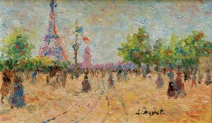 Paris, a Torre Eiffel de Louis Hayet