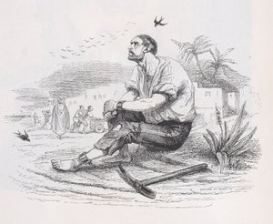 paisagem de Louis Henri Brevière, Cesar Auguste Hebert