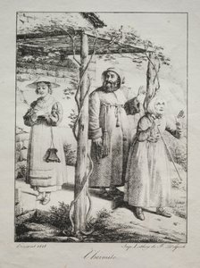 O Eremita, 1818. de Louise Marie Jeanne Hersent
