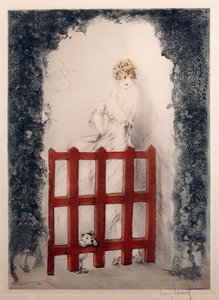 Portão Vermelho de Louis Icart