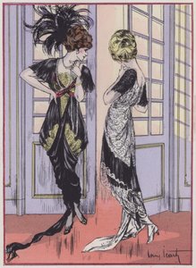 Moda feminina da década de 1910 do estilista Zimmermann de Louis Icart