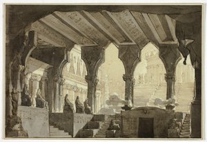 Conceção do palco de Louis Jean Desprez