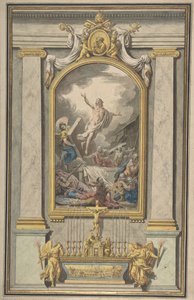 A Ressurreição, ca. 1760. de Louis Jean François Lagrenée