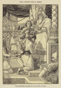David ungiu rei em Hebron de Louis John Rhead