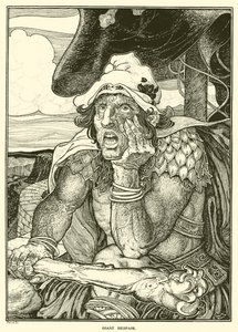 Desespero Gigante (gravura) de Louis John Rhead