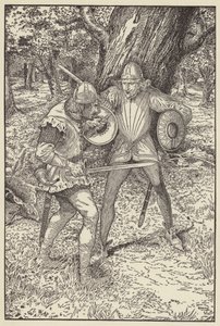 Deus-um-misericórdia, bom companheiro, quieto Robin, Fain eu saberia o teu nome de Louis John Rhead