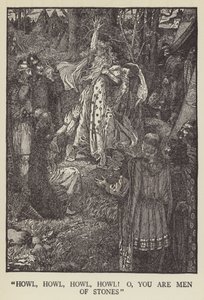 Uivo, uivo, uivo, uivo! você é homem de pedras de Louis John Rhead