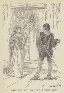 Não me atrevo a dizer, meu senhor, eu te levo de Louis John Rhead