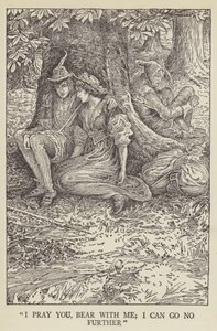 Eu te peço, tenha paciência comigo; Não posso ir mais longe de Louis John Rhead
