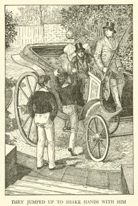 Ilustração para Tom Browns School-Days (gravura) de Louis John Rhead