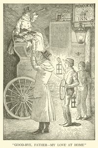 Ilustração para Tom Browns School-Days (gravura) de Louis John Rhead