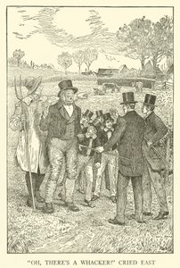 Ilustração para Tom Browns School-Days (gravura) de Louis John Rhead