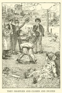 Ilustração para Tom Browns School-Days (gravura) de Louis John Rhead