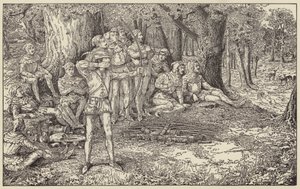 Lembre-se, tu boaster, esta tua cabeça é apostada de Louis John Rhead