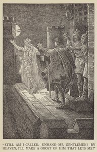 Ainda sou chamado, desarme-me, senhores! pelo céu, eu faço um fantasma dele que me deixa! de Louis John Rhead