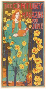 The Century Magazine para junho, pub. 1896 de Louis John Rhead
