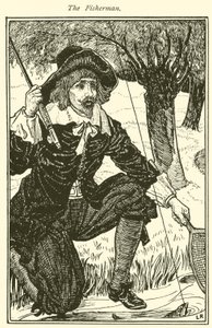 O Pescador (gravura) de Louis John Rhead