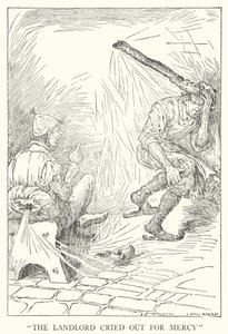 "O senhorio clamou por misericórdia" (litho) de Louis John Rhead