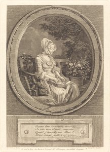 Jusques dans la moindre escolheu de Louis Joseph Masquelier after Pierre Antoine Baudouin